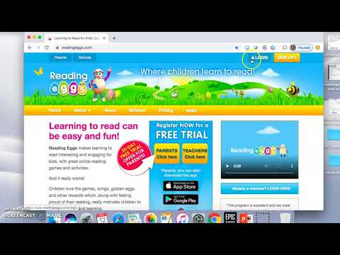 Reading Eggs Login