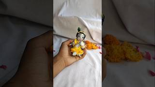 ❤DIY Little Krishna 🦚✨#shortsfeed #shorts #trending #viral #art #diy #krishna #ytshorts