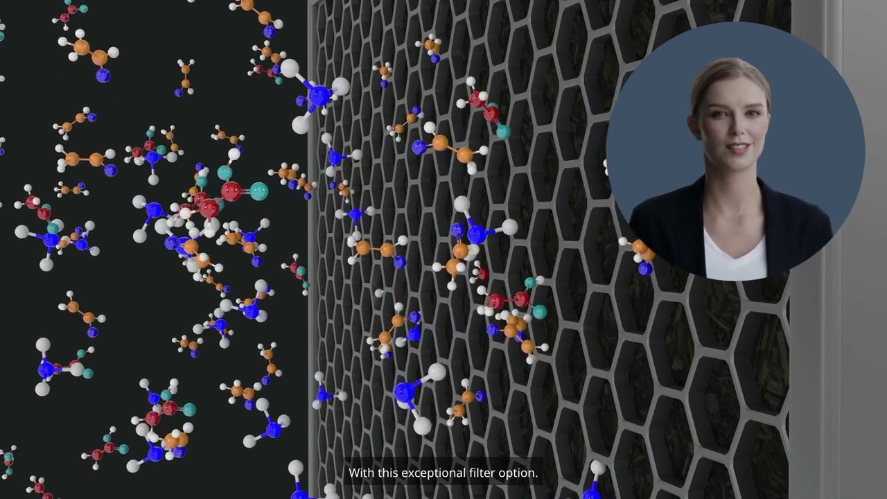 for Blueair Blue Pure 211+ Replacement Filter, Compatible with Particle Activated Carbon Filters