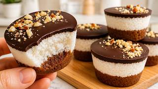 Gesundes hausgemachtes Dessert ohne Backen und ohne Zucker in 5 Minuten!