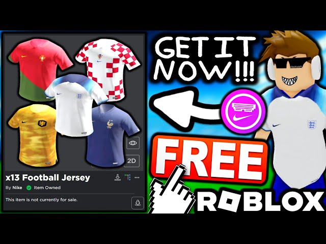 Free Nike t-shirt roblox[Black] em 2023