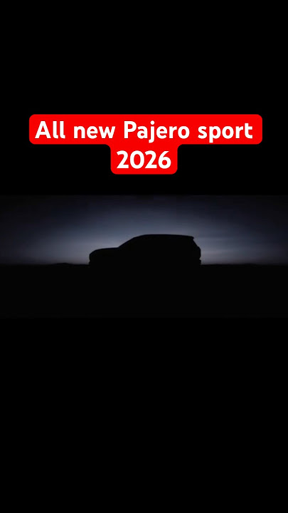 All new Pajero sport 2026 #pajero #hilux #isuzu #nissan #raptor