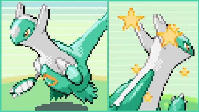 LIVE] Shiny Emerald Rayquaza After 5248 RA's In Pokémon Emerald. (Colo  Showcase) 