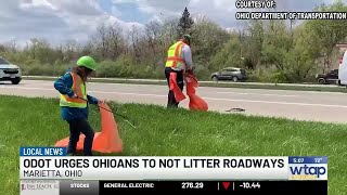 ODOT urges Ohioans to not litter the roadways