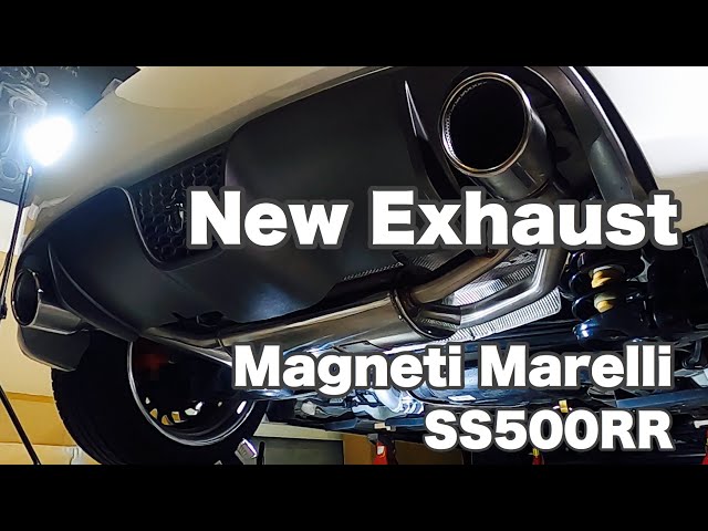 32 MAGNETI MARELLI SS500RR TRACKDAY をインストール！ - YouTube