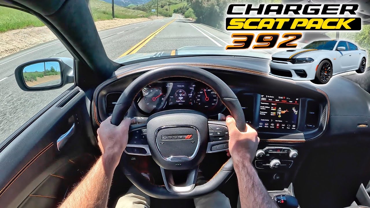 The Dodge Charger Scat Pack Widebody has Moves to Match its Muscle (POV