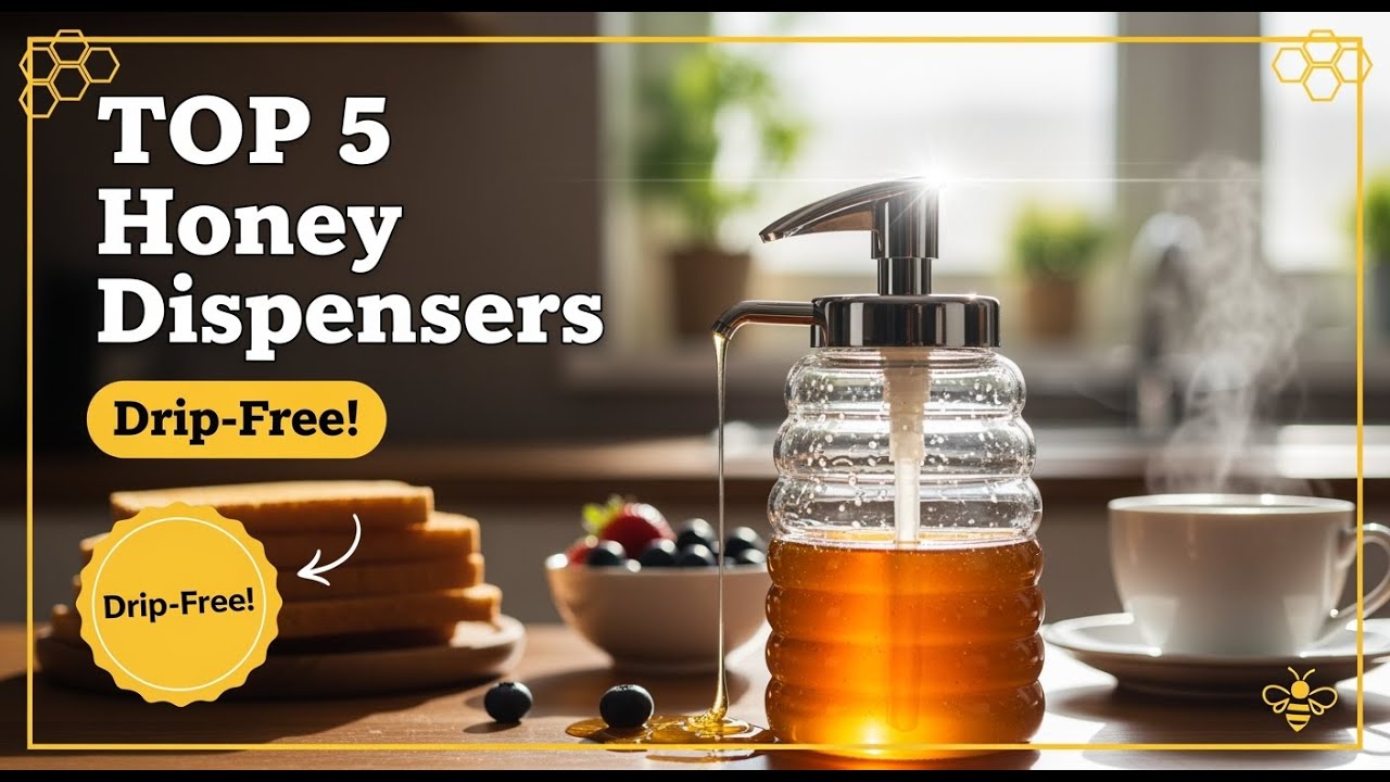 ТОП-5 лучших диспенсеров для меда 2026 года | Способ подачи меда без капель