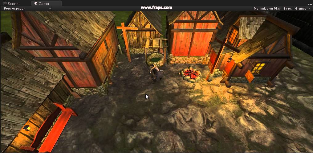 Unity RPG demo audio and video