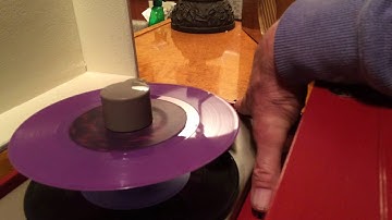 1955 RCA 6EY-3B 45 RPM Record Player Demonstration