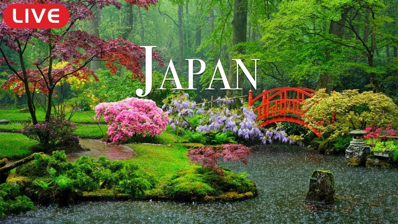 🔴 JAPAN - Land of the Rising Sun - Beautiful Relaxing Music