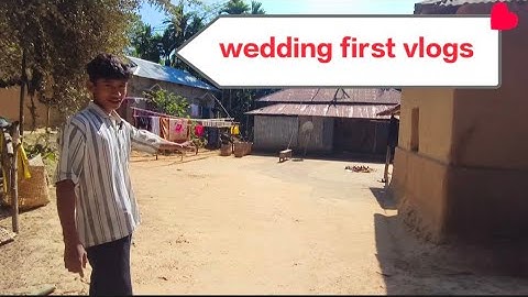 Wedding first vlogs 🙌 #firstvlog #couple #hindi 