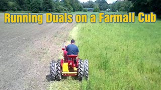 Running Duals on a Farmall Cub