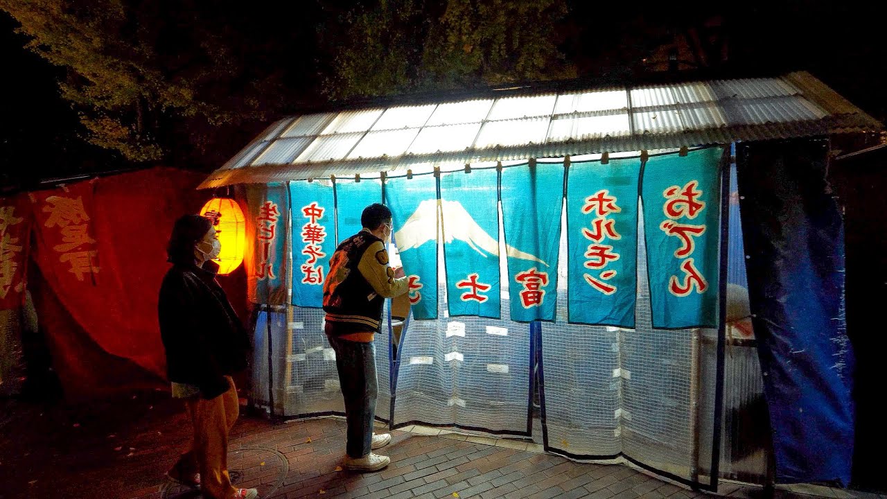 日本の屋台TOP５！深夜の男ひとり屋台ラーメン職人に密着。