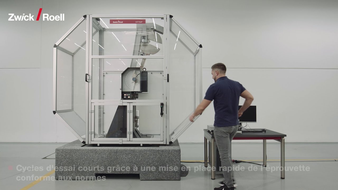 Mouton Pendule HIT750P - Essai Charpy et traction choc sur métaux