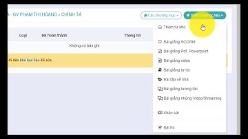 Hướng dẫn tạo khóa học trong phần mềm học tập trực tuyến VNPT  Elearning, chi tiết, dễ thực hiện