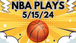 NBA Picks and Predictions Today 5/15/24
