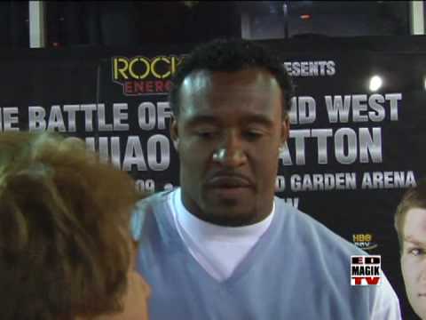 Willie McGinest at Pacquiao vs. Hatton Pre-fight Press Conf. This video is part of a playlist: www.youtube.com