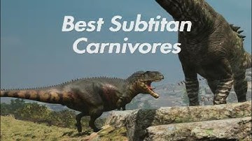 Path of Titans | Best Subtitan Carnivores | Apex Killers