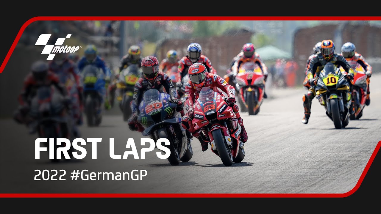 MotoGP™ First Laps 🚦 2022 #GermanGP 🇩🇪