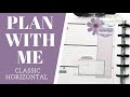 PLAN WITH ME | Classic Horizontal | Muted Blooms and OG Wellness | May 17-23, 2001