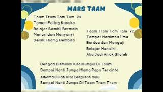 MARS TAAM (lirik)
