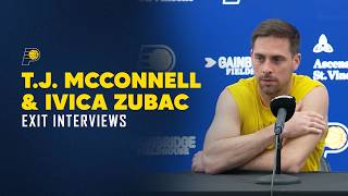 T.J. McConnell and Ivica Zubac Look Back on 2025-26 Season | Exit Interview