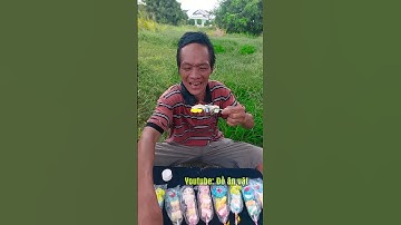 Trò Chơi Thẩy Banh Ăn Kẹo Dẻo Bông Gòn chấm Mắm Tôm , Socola , Sữa Đặc
