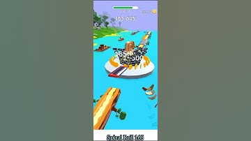 Spiral Roll | All Levels Gameplay Walkthrough | New Level 165 | ios, android, Mobile Game #shorts