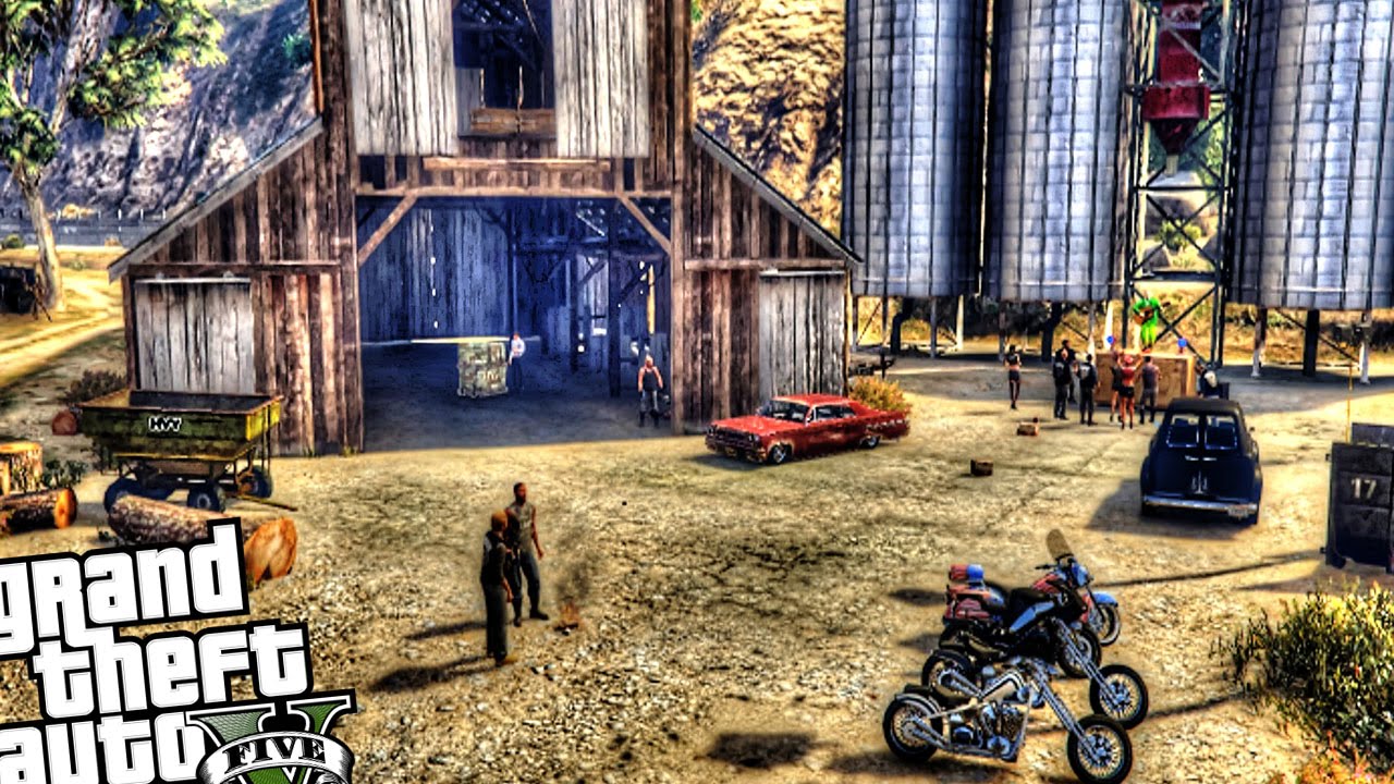 Lost Motorcycle Club Hangout - GTA 5 PC MOD - YouTube