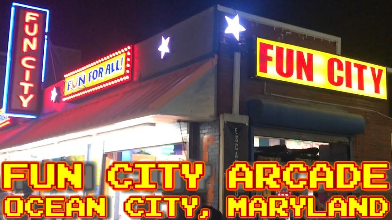 fun city arcade ocean city md fun city arcade ocean city md