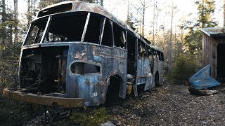 Abandoned Car Graveyard Sweden | 4K