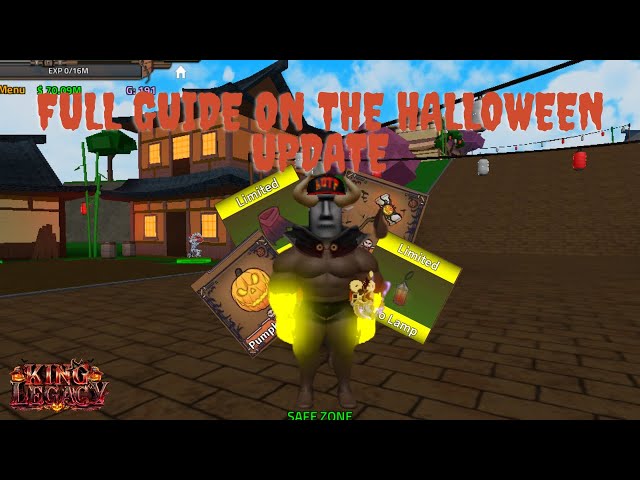 HALLOWEEN UPDATE!!!!  King Legacy 