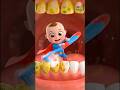 Kids To Brush Your Teeth | Good Habits Dentist Song | Nursery Rhymes Baby Cartoon #shorts