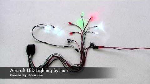 HeliPal.com - Airy LED Light System for rc helicopter / airplane
