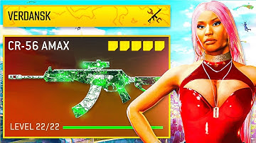 *NEW* This 5 ATTACHMENT AMAX Loadout is META on VERDANSK 🔥 ( BEST CR 56 AMAX Class Setup )