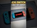 €20 Nintendo Switch With ZERO Power… Worth the Risk? #nintendoswitch #repair #electronics #shorts