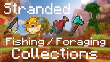 How to Unlock ALL Fishing & Foraging Collections Stranded (Quick & Easy)