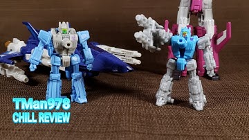 Transformers Siege Aimless WFC-S17 & Blowpipe WFC-S3 CHILL COMPARISON REVIEW