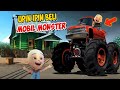 Upin ipin beli Mobil Monster raksasa , ipin senang ! GTA Lucu