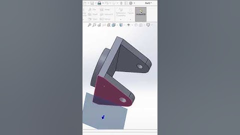 Draw a (3D VIEW) in solidworks !!!