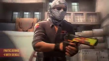 CS:GO - Fnatic.Dennis -4 with Deagle vs NIP