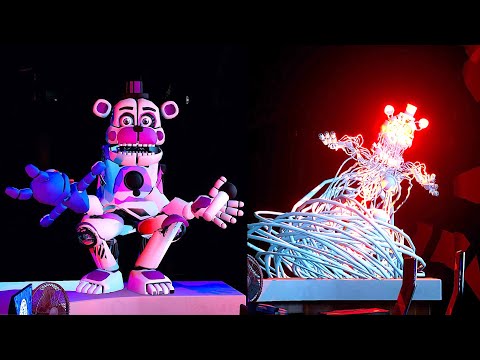 Fixed Molten Freddy Jumpscare: Five Nights at Chica's Party World #fna, the blob fnaf