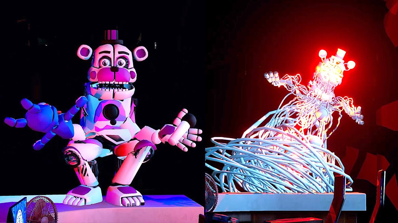 why do molten freddy and the blob have significantly different