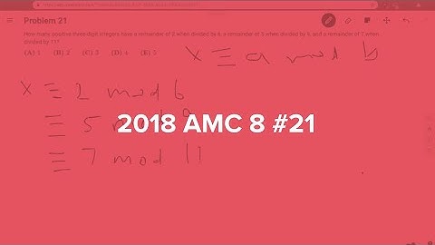 2018 AMC 8 #21