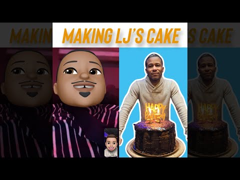 Making my Hubby LJ's Birthday Cake! :)