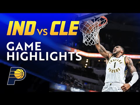 Indiana Pacers Preseason Highlights vs. Cleveland Cavaliers | October 20, 2023