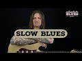 Slow Blues Guitar Lesson