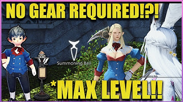 EASIEST way to level FFXIV Retainers! NO Gear Required!!!