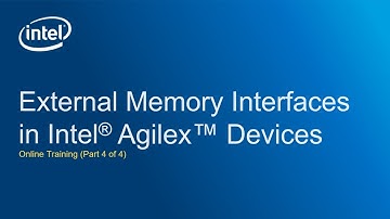 On-Chip Debugging of Memory Interfaces in Intel® Agilex™ Devices