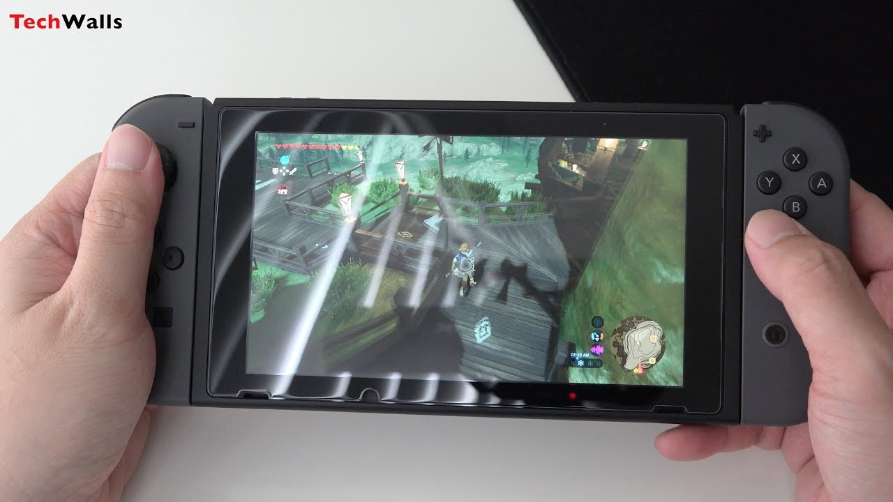 amFilm Tempered Glass Screen Protector for Nintendo Switch - YouTube